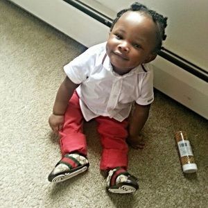 Authentic Gucci Infant 12M Dress Shirt